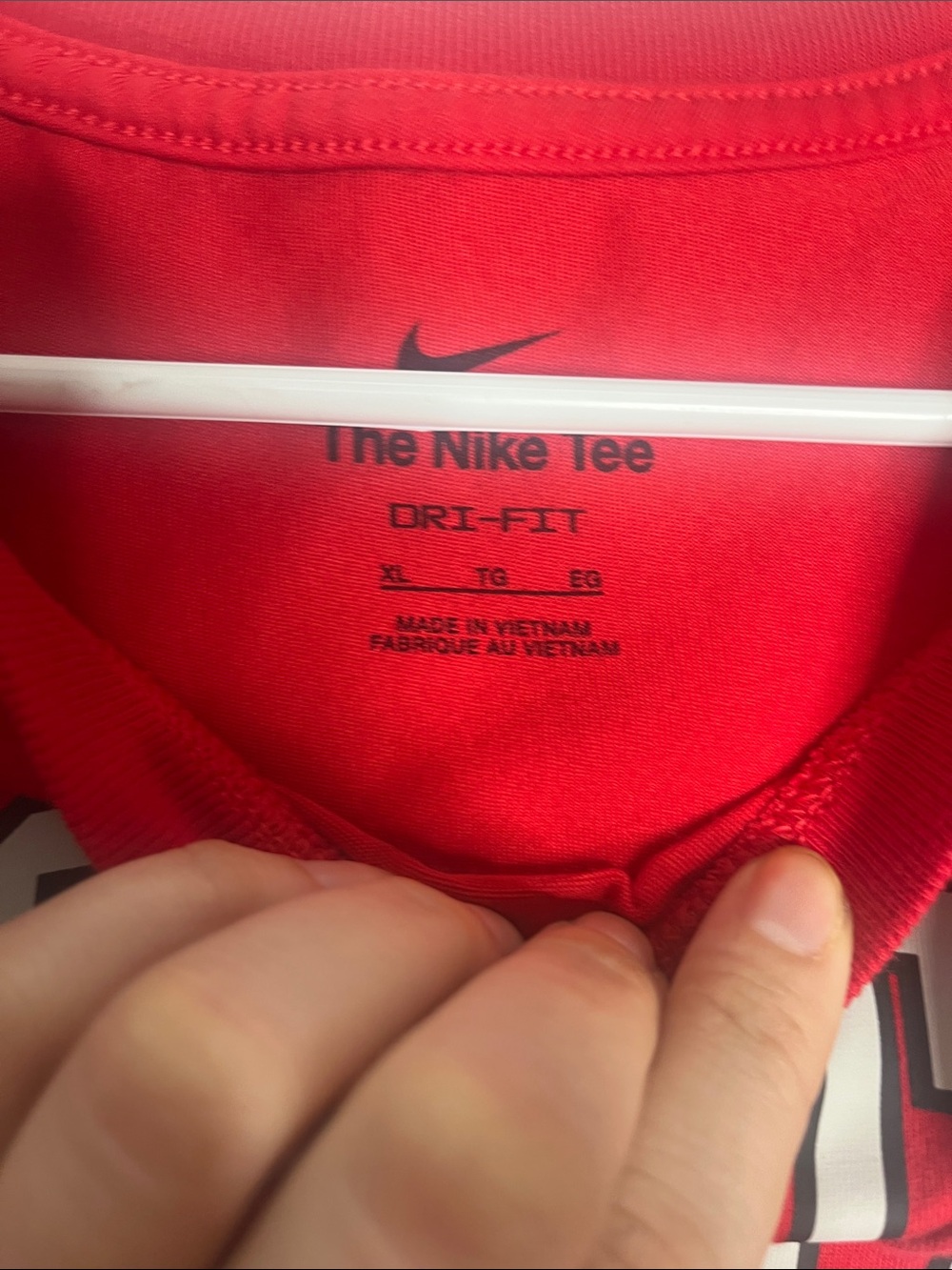 Nike Red Ohio State Crop Top - Picture 2 of 4
